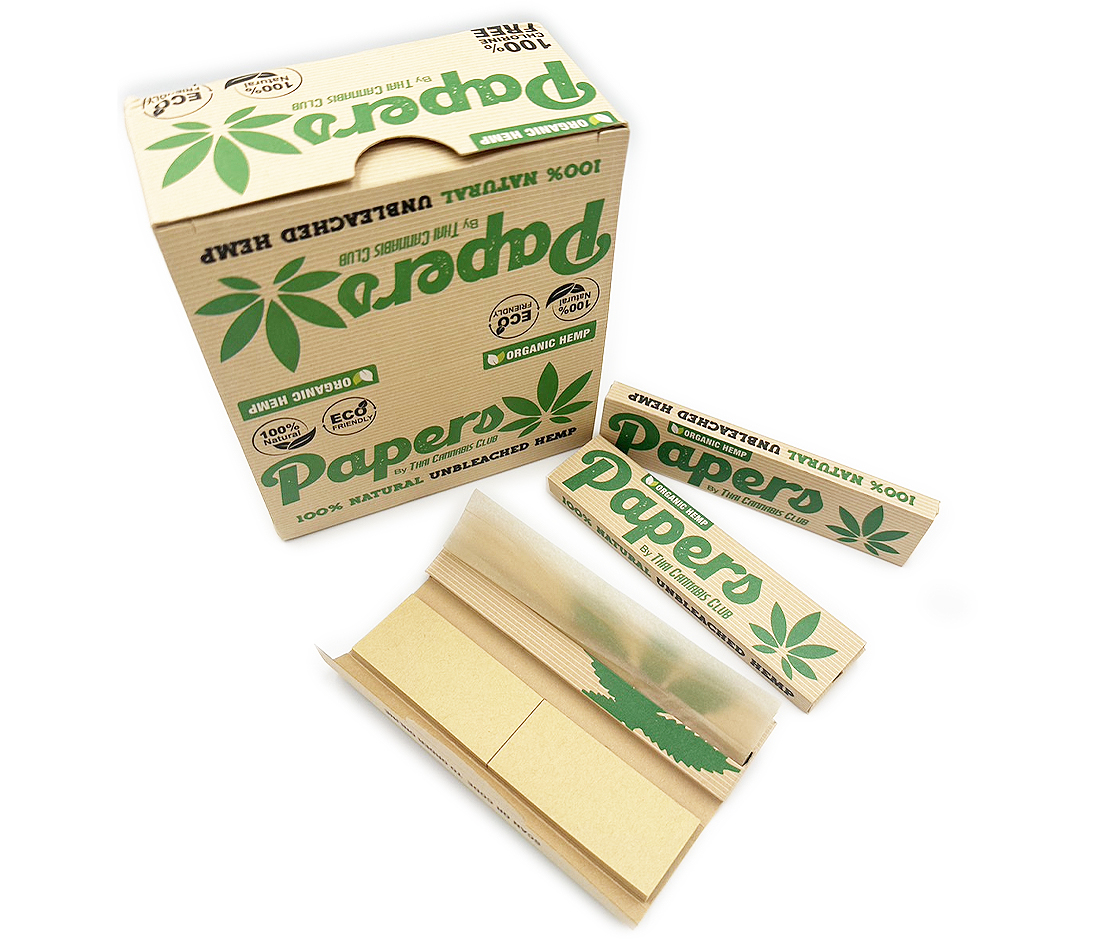 Unbleached Hemp Rolling Papers