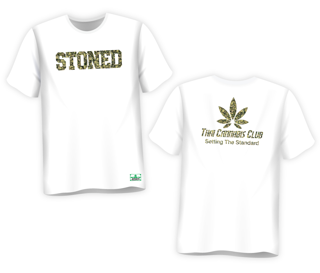 เสื้อยืด STONED