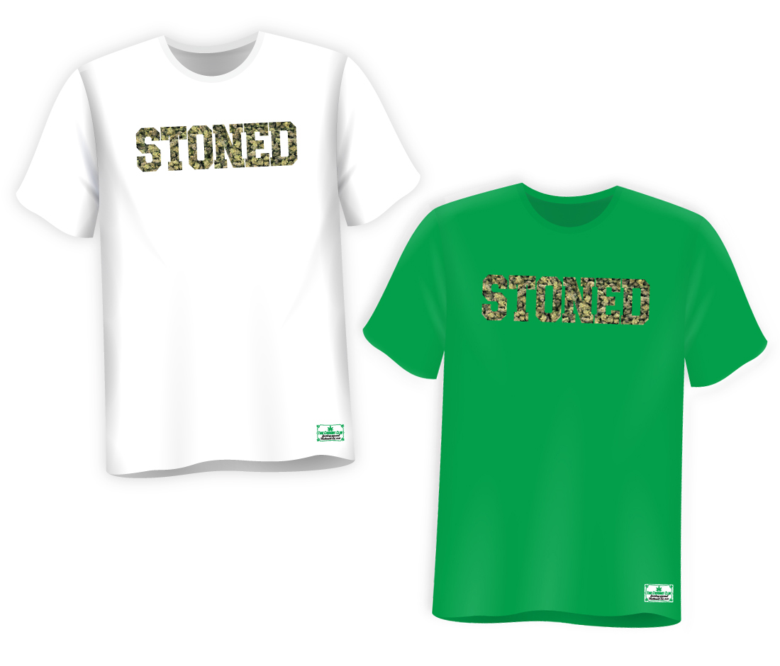 เสื้อยืด STONED